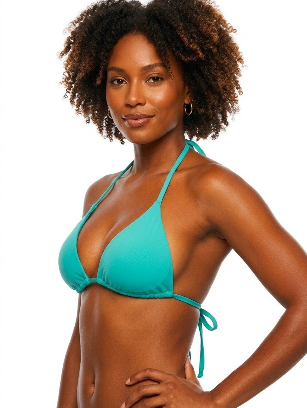 NWT Coco Reef Teal Bikini Top